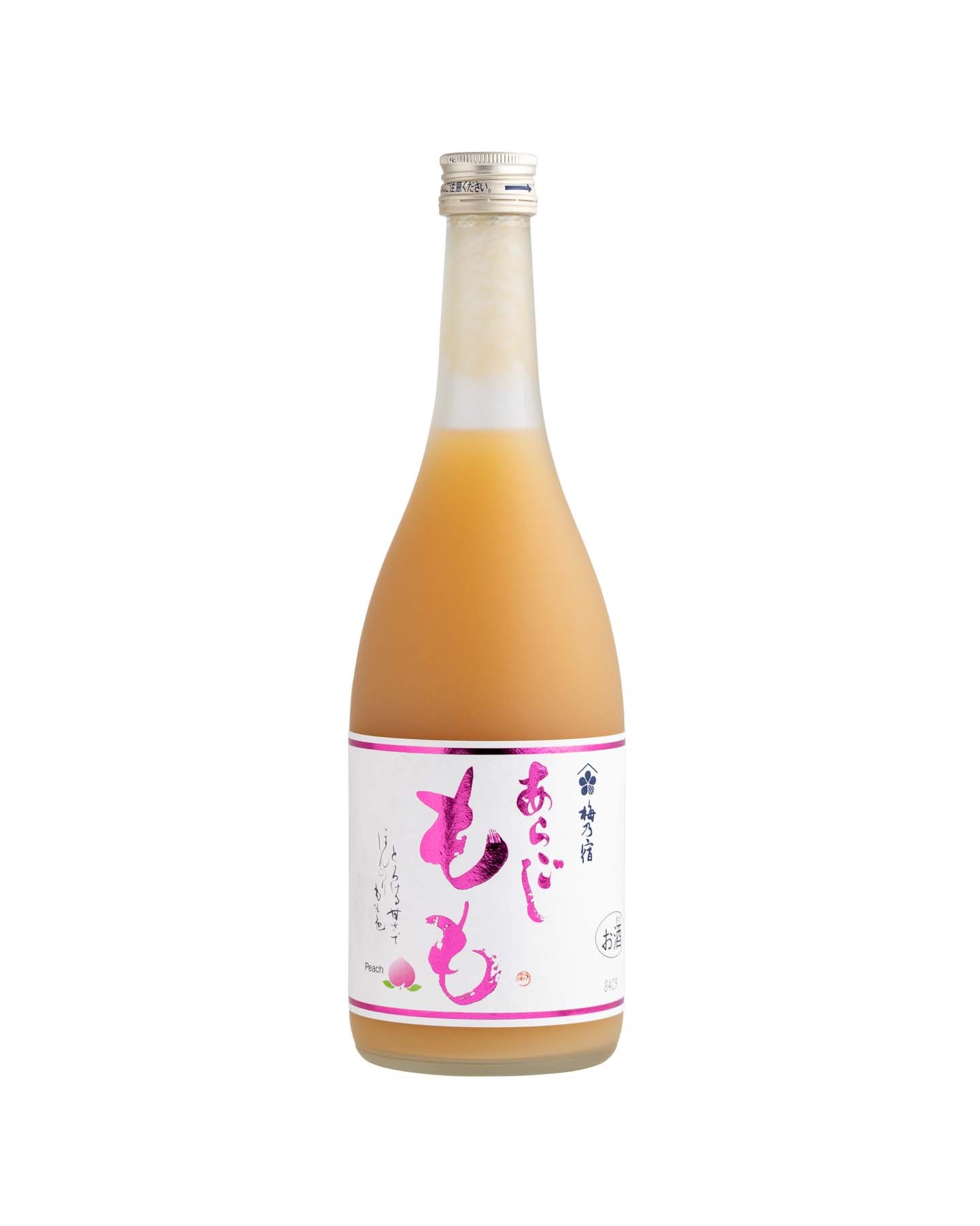 Umenoyadopeachsake 2 Umenoyado Aragoshi - Momo Pfirsich Sake